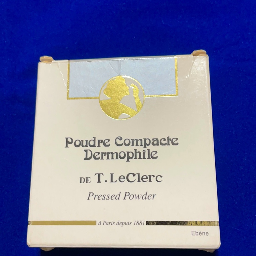 Power Vintage Makeup Powder Compact New made in France.
